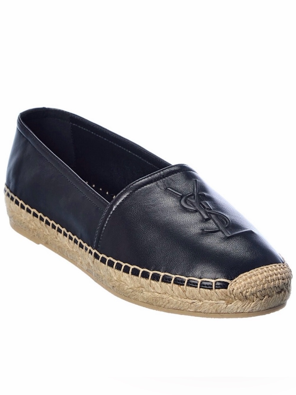 Authentic Saint Laurent espadrille lamb skin